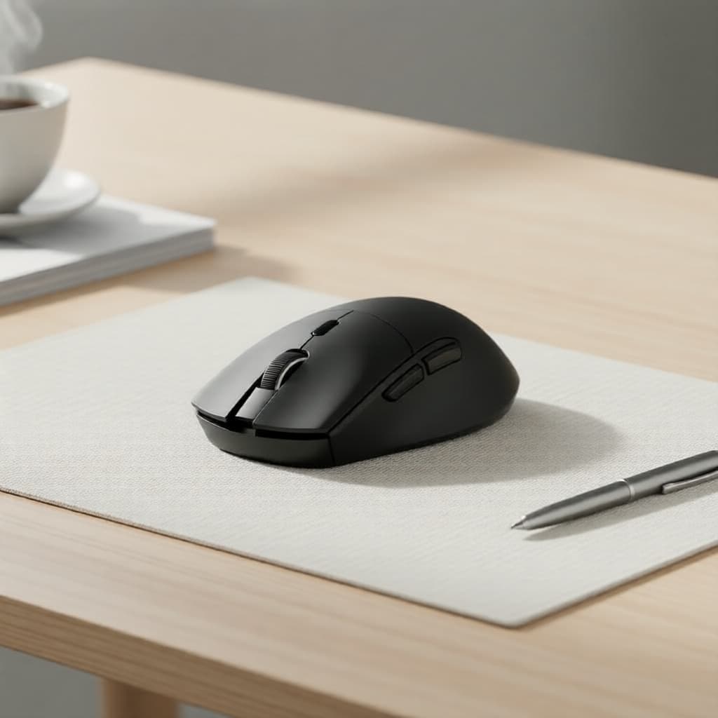 Mouse de Jogos Sem Fio Attack Shark R1 3 Modos, PAW3311, 18000 DPI, Com Fio/2.4G/BT5.2, 300mAh, Para PC e Laptop