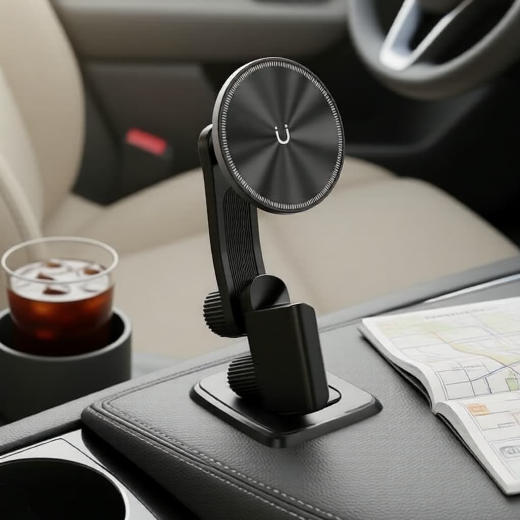 Para Tesla, BYD Atto 3: Suportes Magnéticos Centrais para Celular de Carro