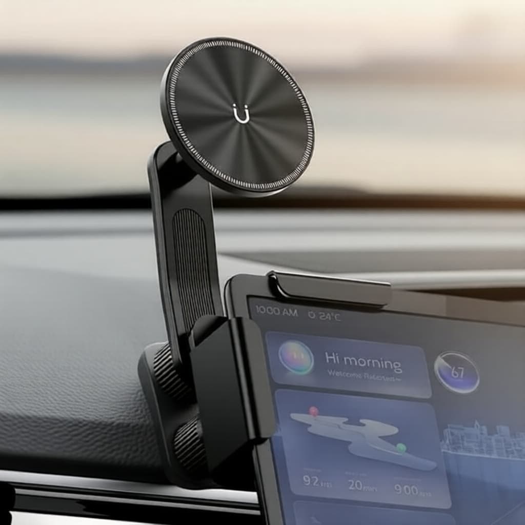 Suporte Magnético de Carro para Tela Central – Compatível com Tesla/Jetour G700/BYD ATTO 3/SEALION 6/7/M6