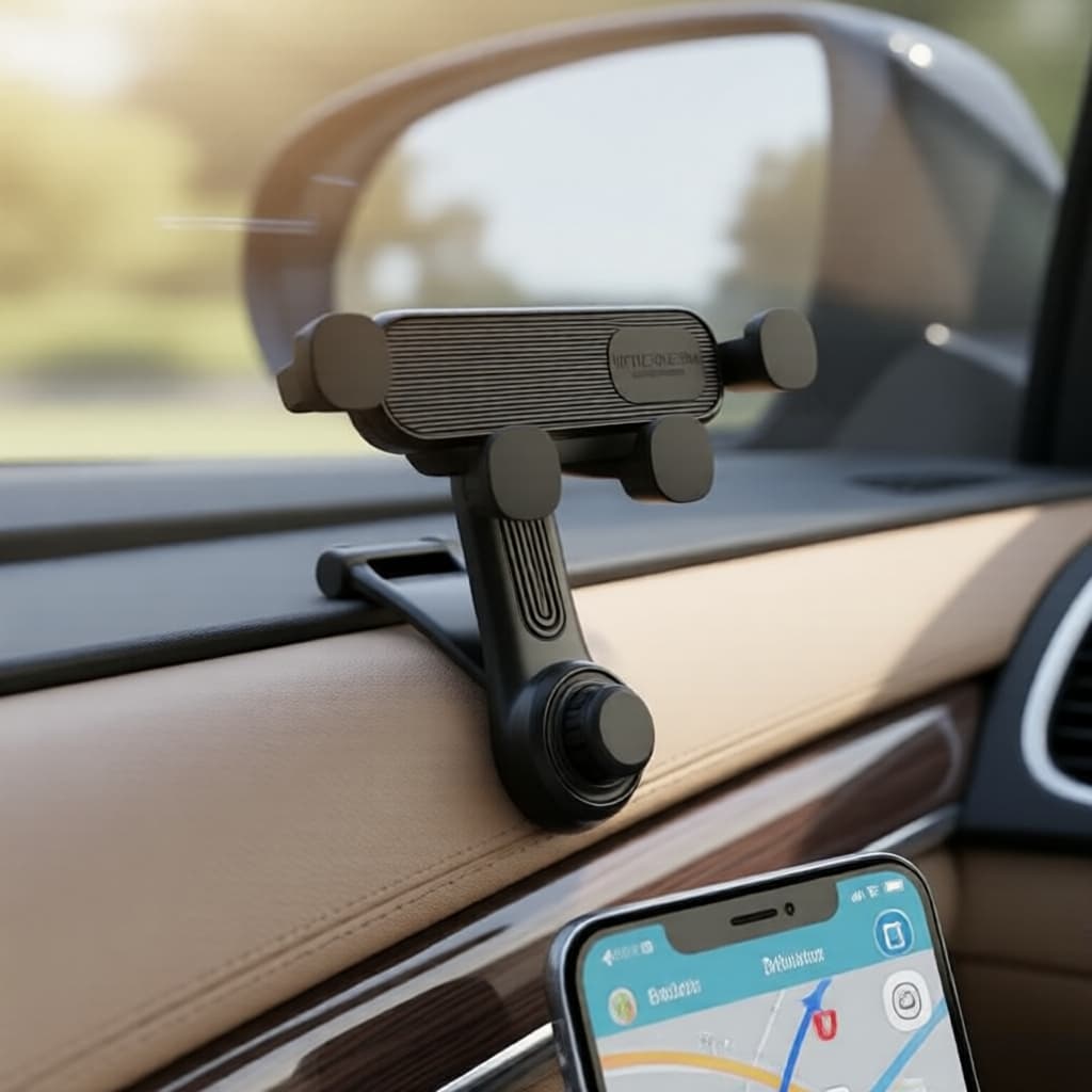 Suporte de telefone universal para saída de ar do carro, para celulares de 4,7 a 6,7 polegadas, com gravidade e