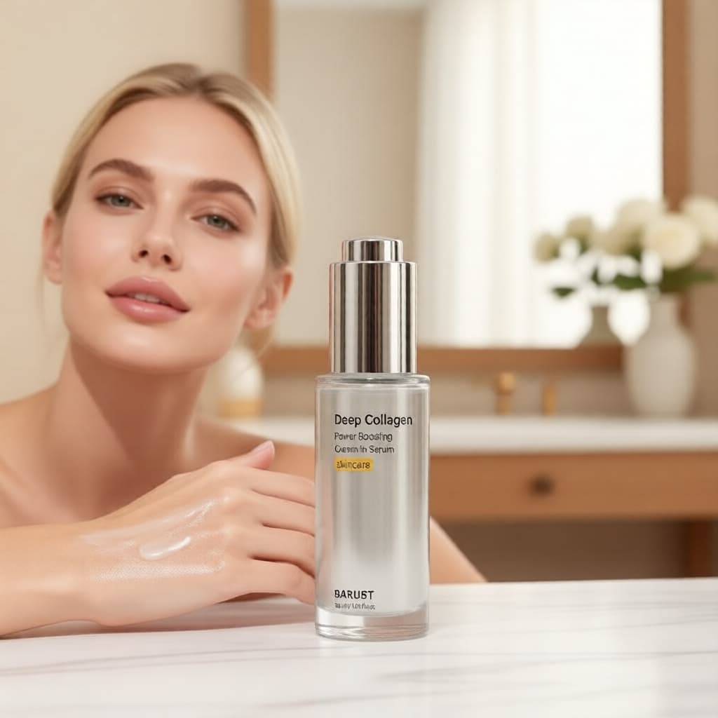 Creme Anti-Rugas de 30ml, Essência Anti-Idade com Camada Hidratante