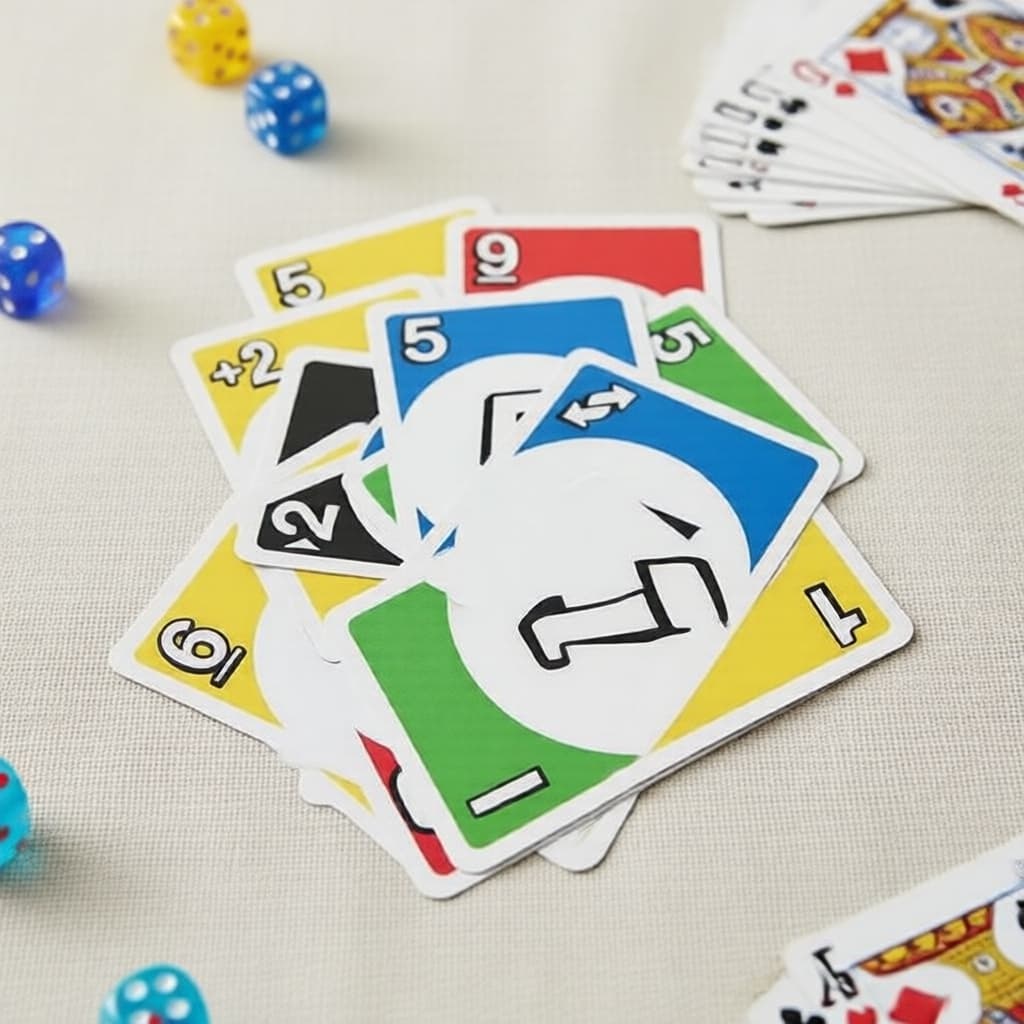 Jogo de Cartas Mattel DOS 2a Edição – O clássico jogo de festa UNO para 2-4 jogadores, diversão para toda a família