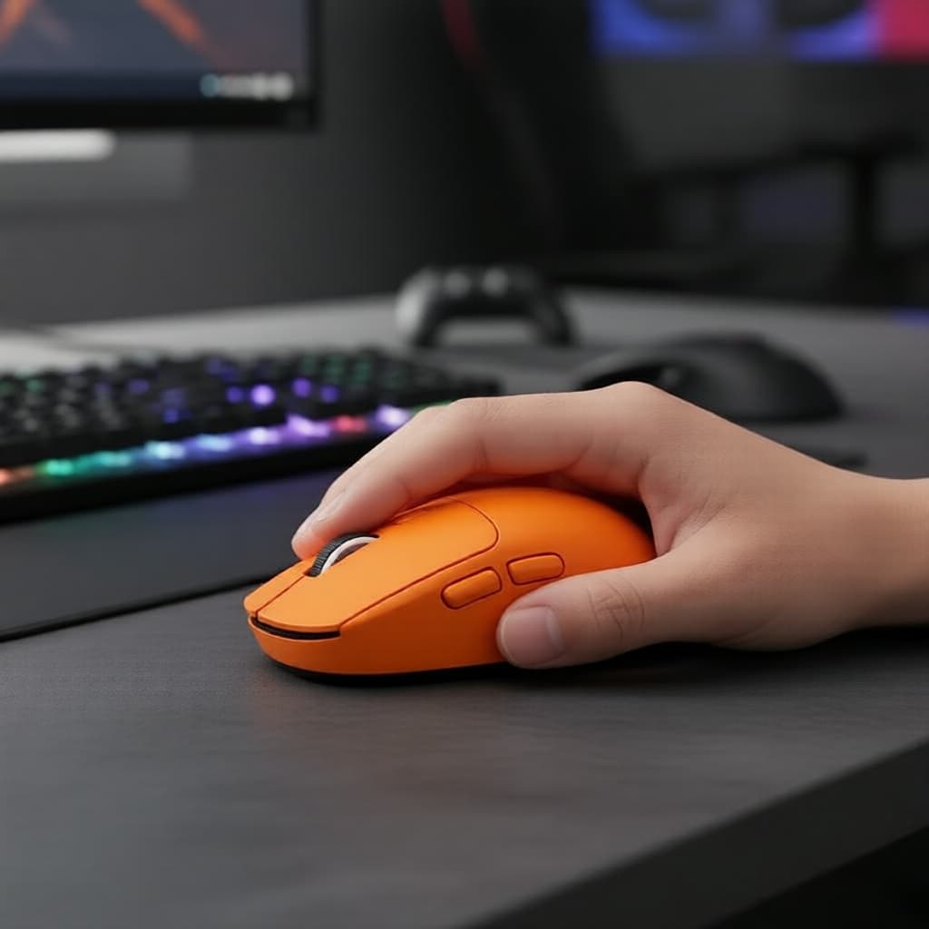 Mouse Sem Fio Ergonômico 2.4G M348 , Bluetooth De 5 Botões Recarregável , Silencioso De Alta Precisão Para Laptops