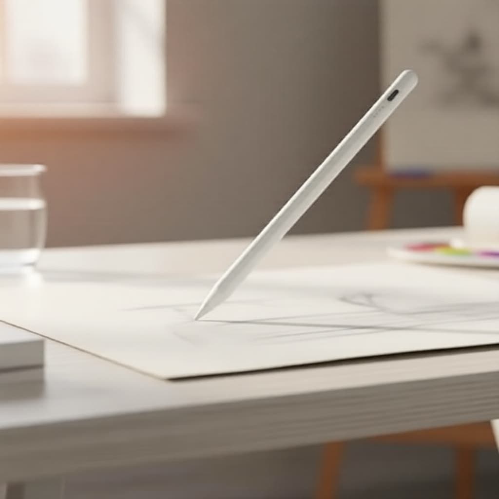 Caneta Stylus Universal 2 em 1 para Tablets e Smartphones (Android/iOS/Windows); Compatível com Apple Pencil, Xiaomi e