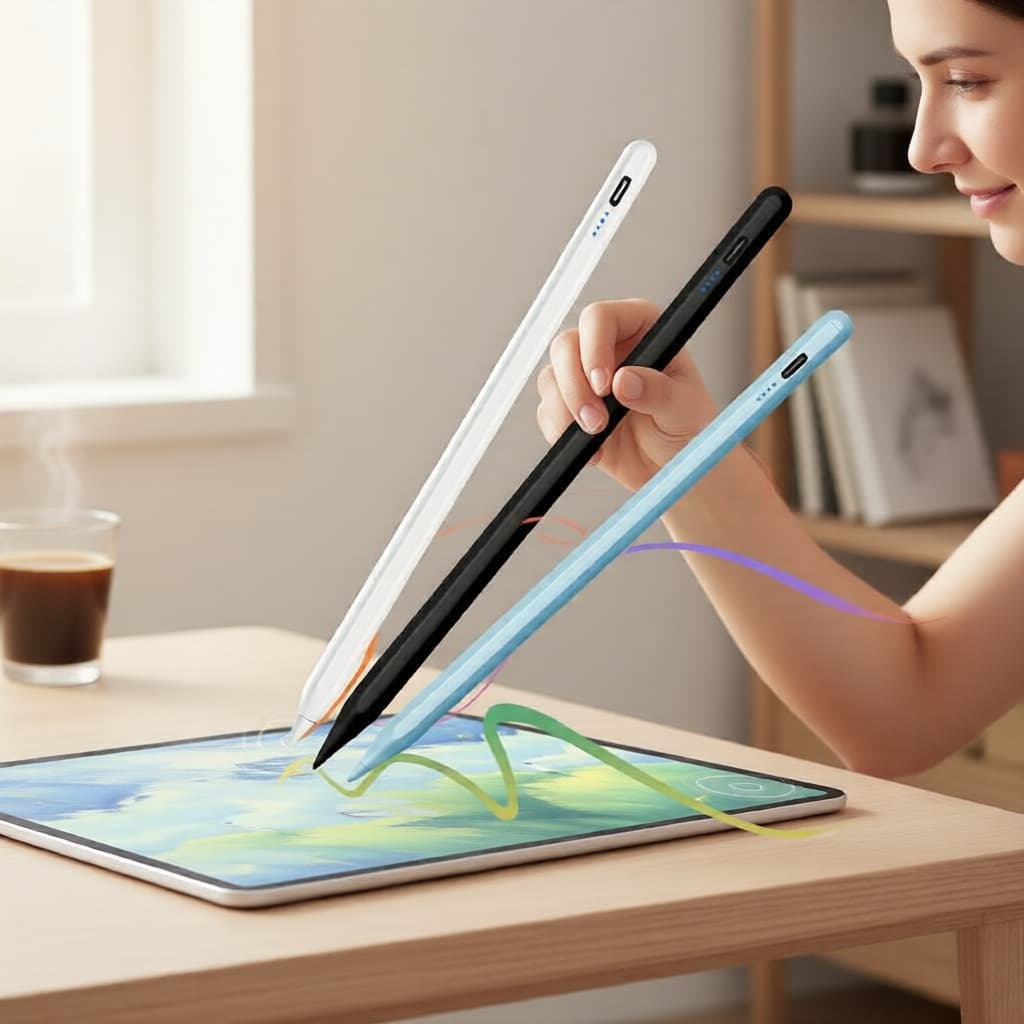 Caneta Digital Touch para Negócios - Portátil & Suave para Tablets e Smartphones iOS Android