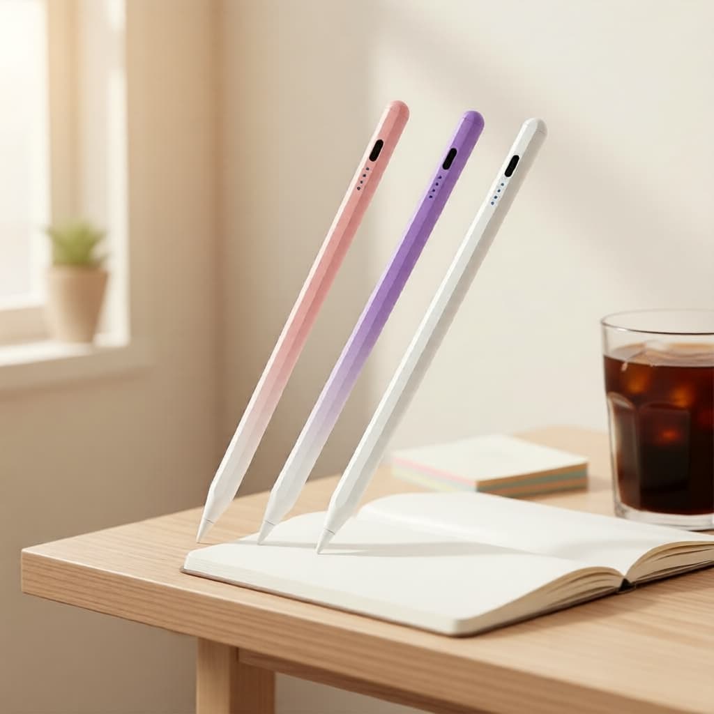 Caneta Universal Stylus para Tablets e Smartphones Touchscreen, Caneta Ativa para iPad/Huawei/Xiaomi/Honor