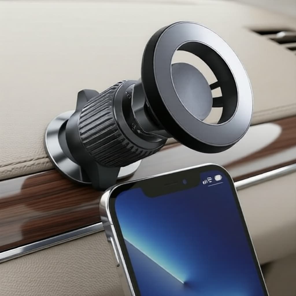 Suporte Magnético Clip-On para Saída de Ar de Carro