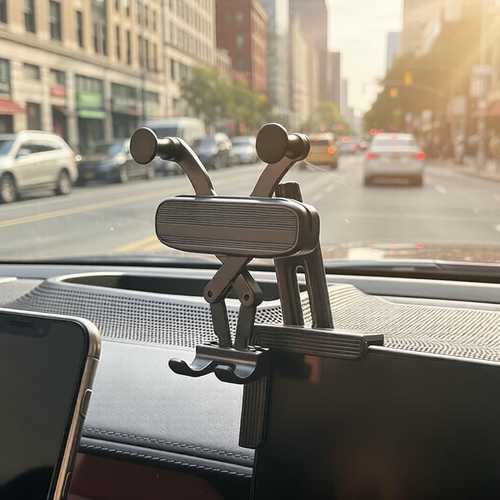 Tafdiur Suporte Veicular 360° para Carro – Suporte Estável para Telas de 4,7 a 7,2 Polegadas