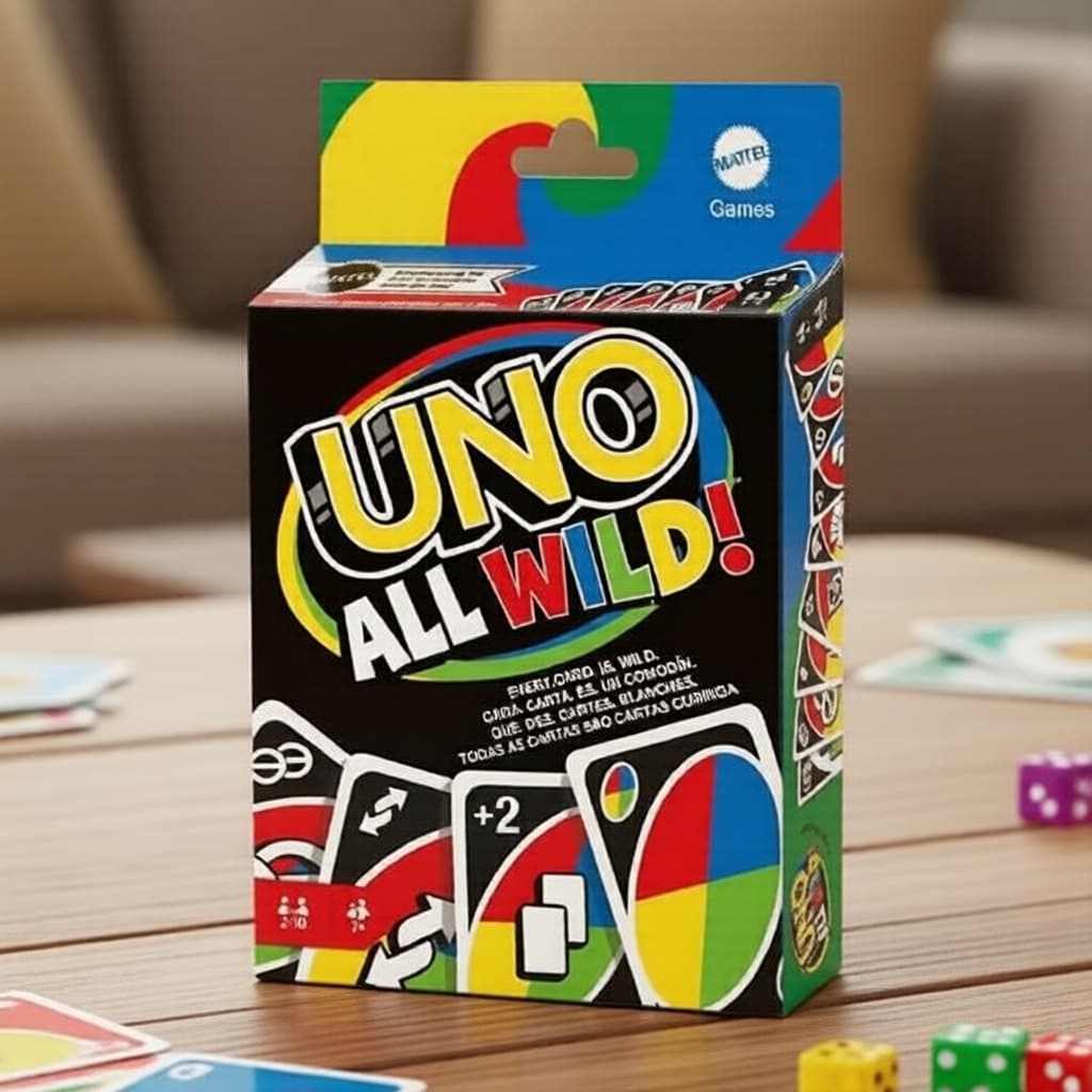 Jogo de Cartas Minions UNO – Excelente Jogo de Tabuleiro para Família e Brinquedo Educativo