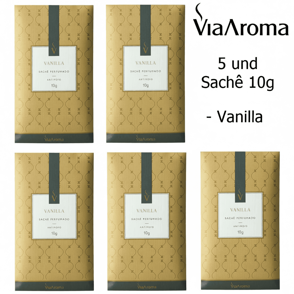 kit 5 Sachê perfumado Aromatizador - Escolha seu Kit - 10g Gaveta Closet Carro Via Aroma