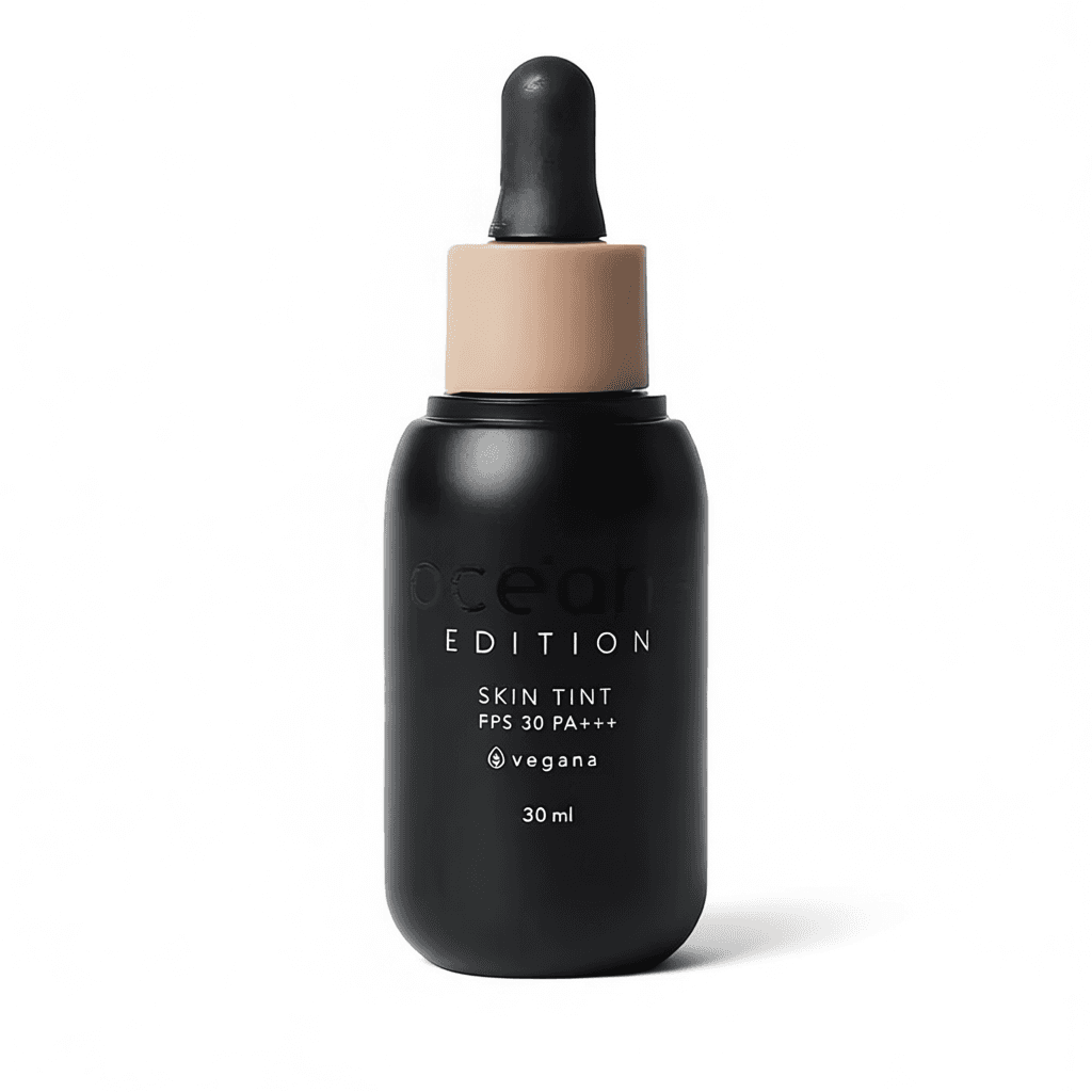 Océane Edition Base Líquida Skin Tint 30ml (Base Líquida com FPS30, Textura Fluida e Cobertura Leve)