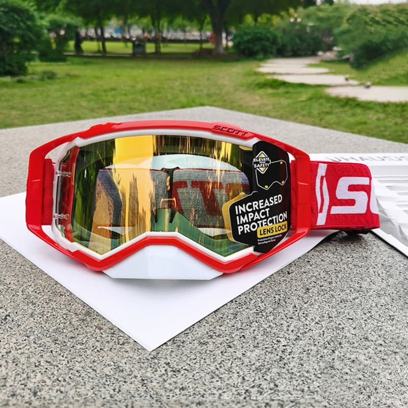 SCOTT Motocross Óculos UV400 Motocicleta MTB Capacete De Proteção Das Mulheres Dos Homens Moto Fora De Estrada Esportes 