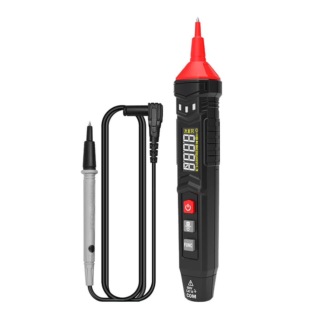 [Em Estoque] HABOTEST HT121 Multímetros Digitais Tipo Caneta Multímetro Portátil Inteligente True RMS Display LCD 4000 C