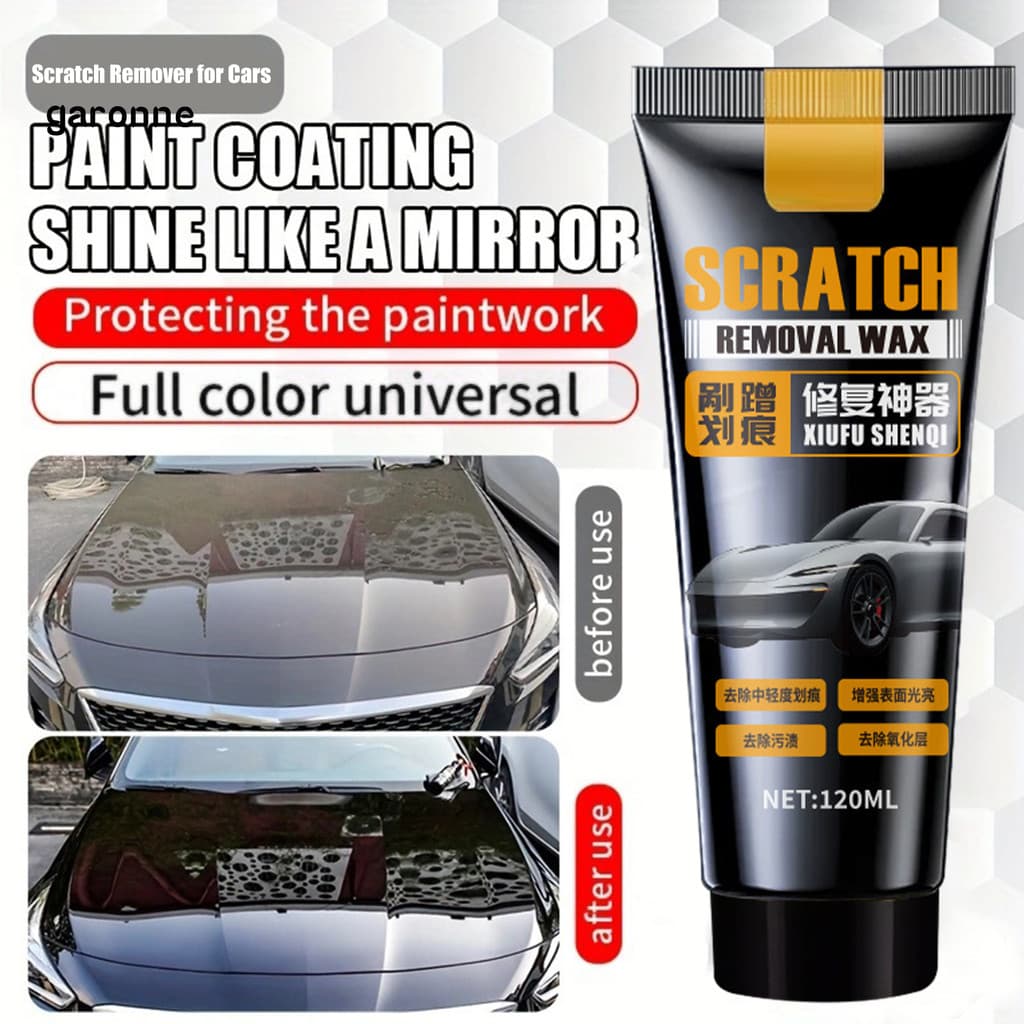 GA-Creme De Reparo De Arranhões De Carro 120ml Kit Automotivos Cera Profundos Para Carros Removedor Pintura