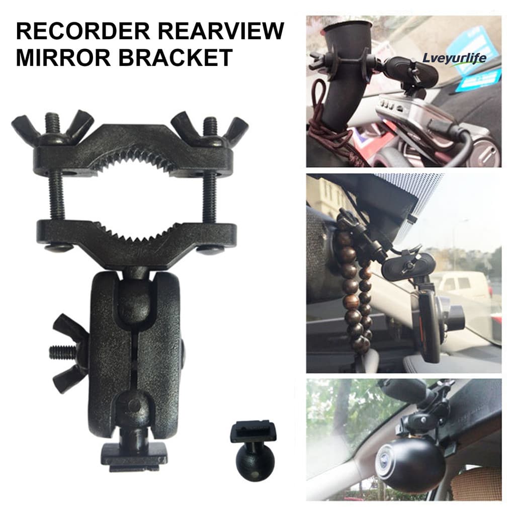 Lveyurlife 1 Conjunto De Suporte Giratório De 360 Graus Para Gravador De Condução , Leve , Antiderrapante , Carro Veícul