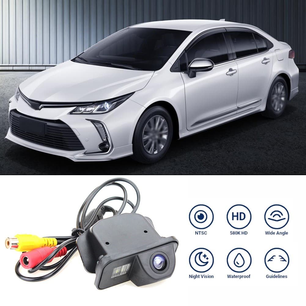 [Estoque Pronto] Câmera De Visão Traseira De Carro De 180 Graus Para Toyota Corolla 2011-2013-Edição Limitada