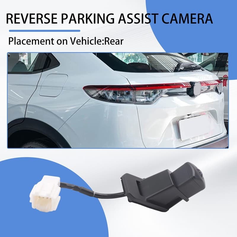Conjunto De Câmera De Visão Traseira De Backup De Carro 39530-T7A-003 Para Honda HR-V VEZEL HRV 2015-2018 Assistência De