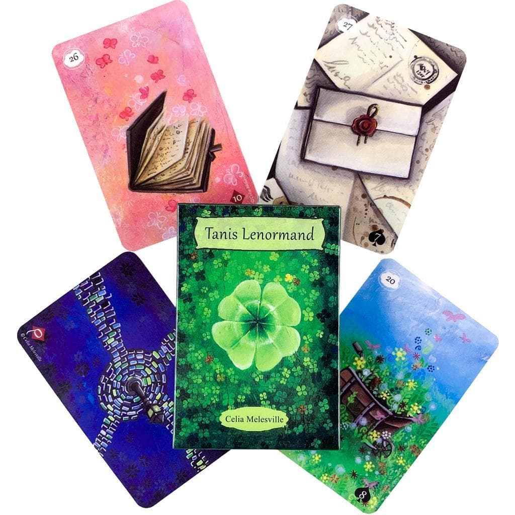 Tanis Lenormand Por Celia Melesville Tarot Oracle Cards Jogos Festa Em Família Jogo De Tabuleiro Adivinhação Cartas Do D