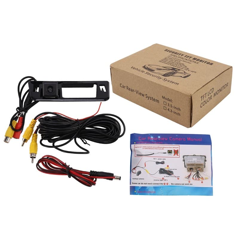 Câmera De Ré Do Carro Visão Traseira HD À Prova Dwaterproof Água E Anti-Nevoeiro Noturna Para 2012 Subaru XV