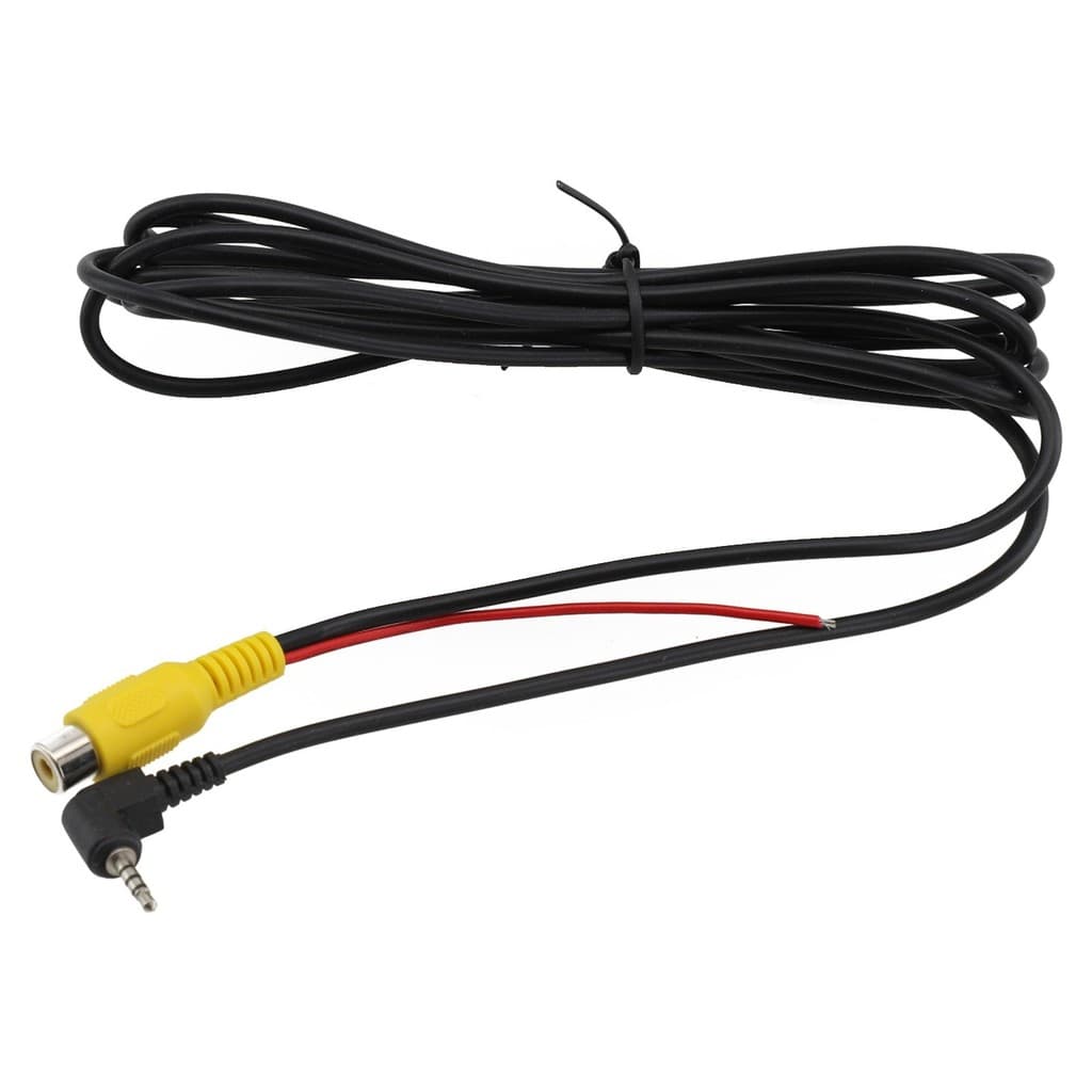 ARBES Quente Alto-Falante Para RCA 2.5mm AV Conversor Cabo Visão Traseira Do Carro Câmera De Estacionamento Reverso DVR