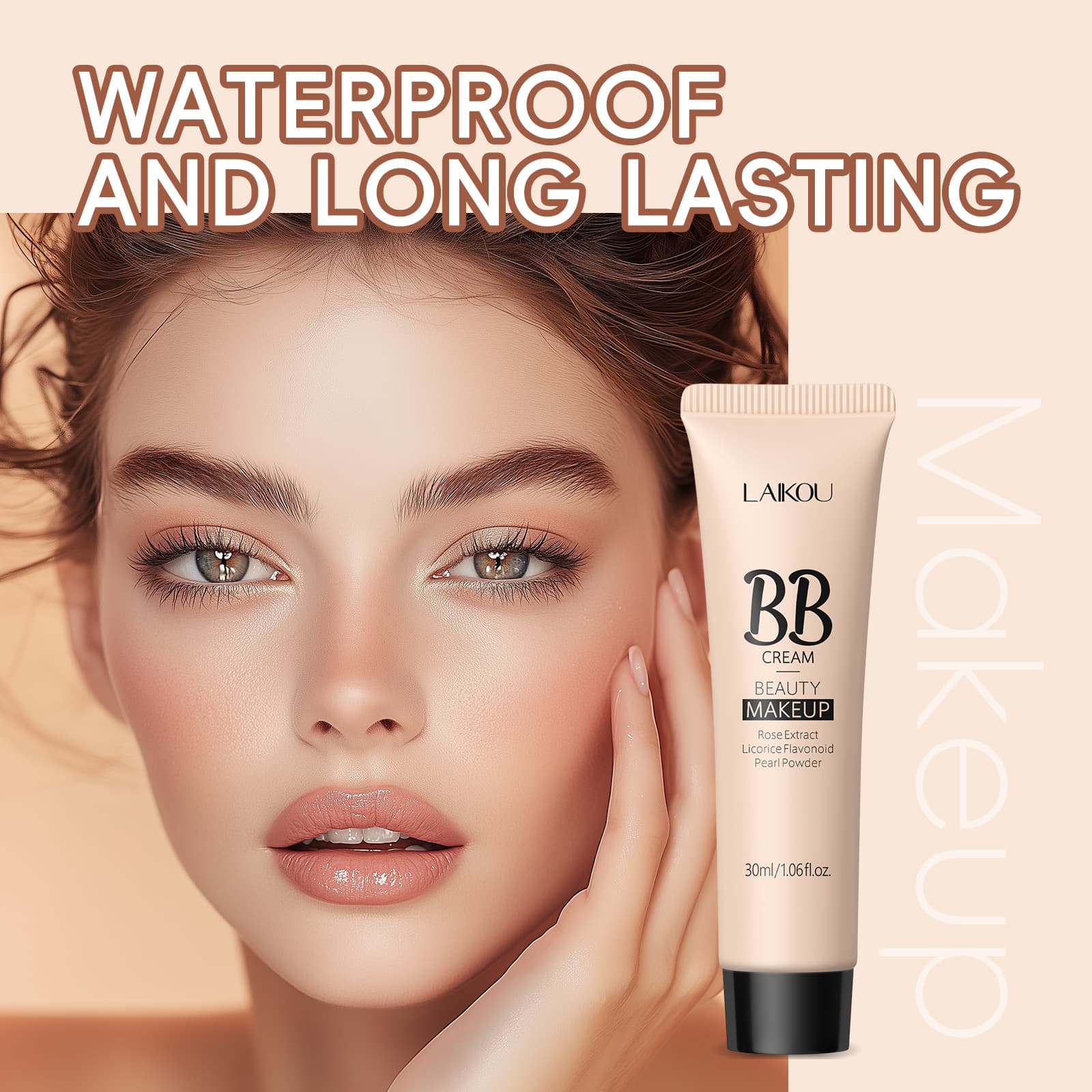 Creme BB De Seis Cores : Maquiagem Natural , Corretivo Facial , Base Líquida Presente De Dia Dos Namorados 30ml