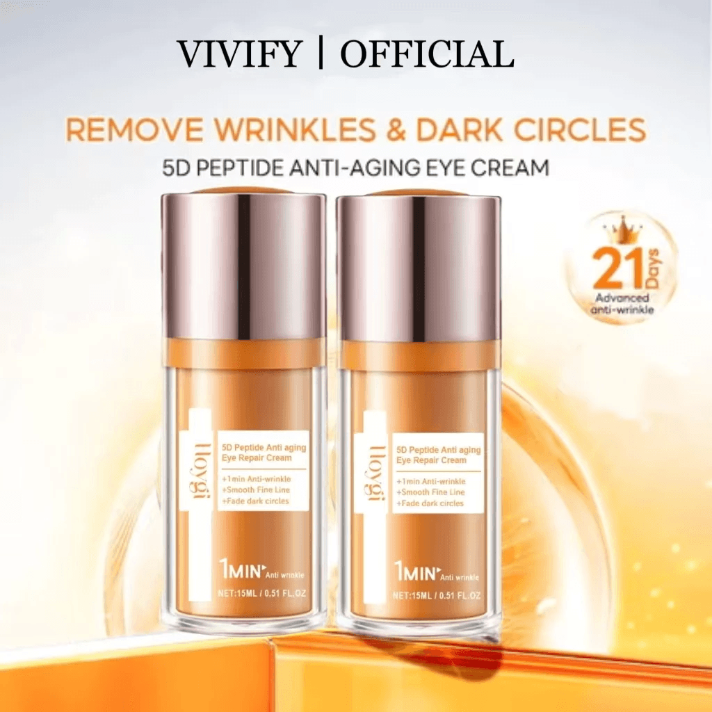 Peptídeo 5D Creme Para Os Olhos Anti-Envelhecimento Rugas Firmador Desaparece Olheiras Reparação De Bolsas 15ml