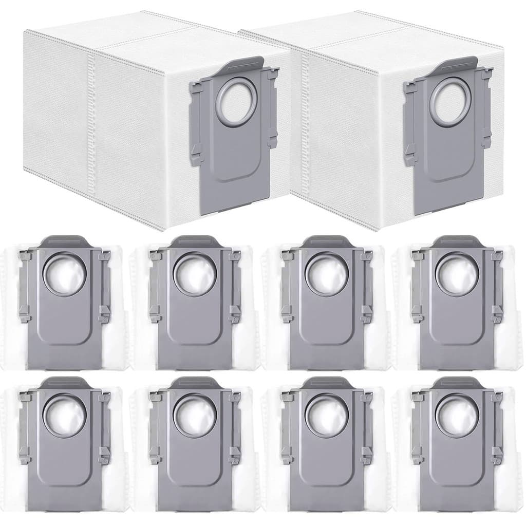  Saco de pó de substituição para peças de acessórios do aspirador de pó robô Roborock / Qrevo Curv / Master / P20 Pro /