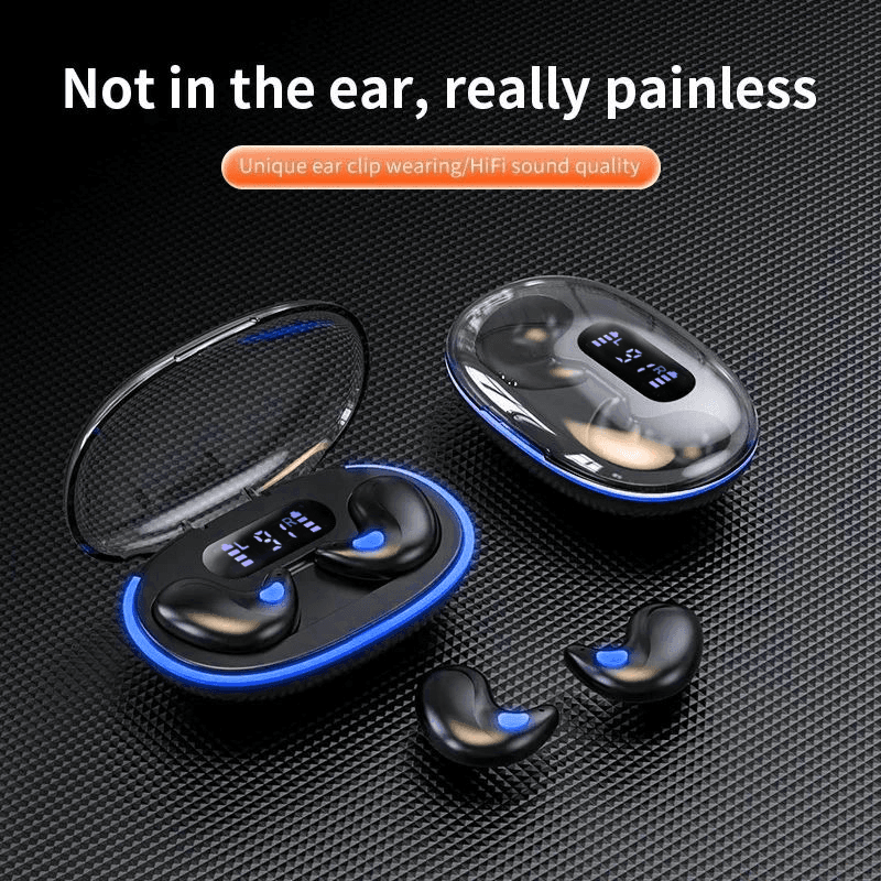  Fones de Ouvido X55 TWS Mini Sono Sem Fio Bluetooth Display LED HIFI Som Estéreo IPX5 À Prova D'Água Cancelamento de
