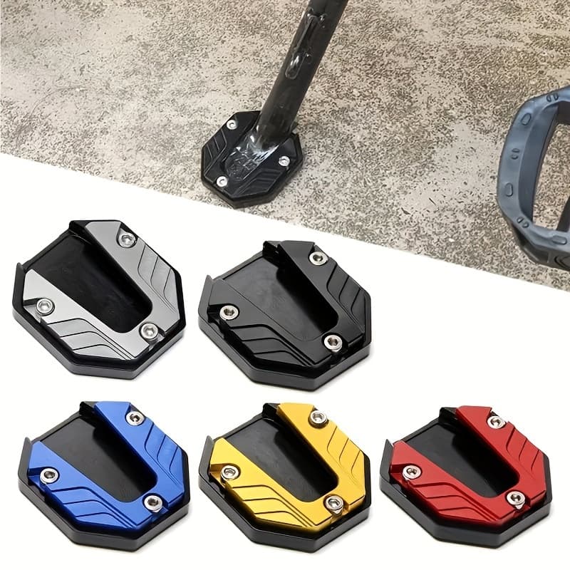 Extensor de Pé para Apoio de Motocicleta em Liga de Alumínio Novo - Acessórios para Motos D7YA