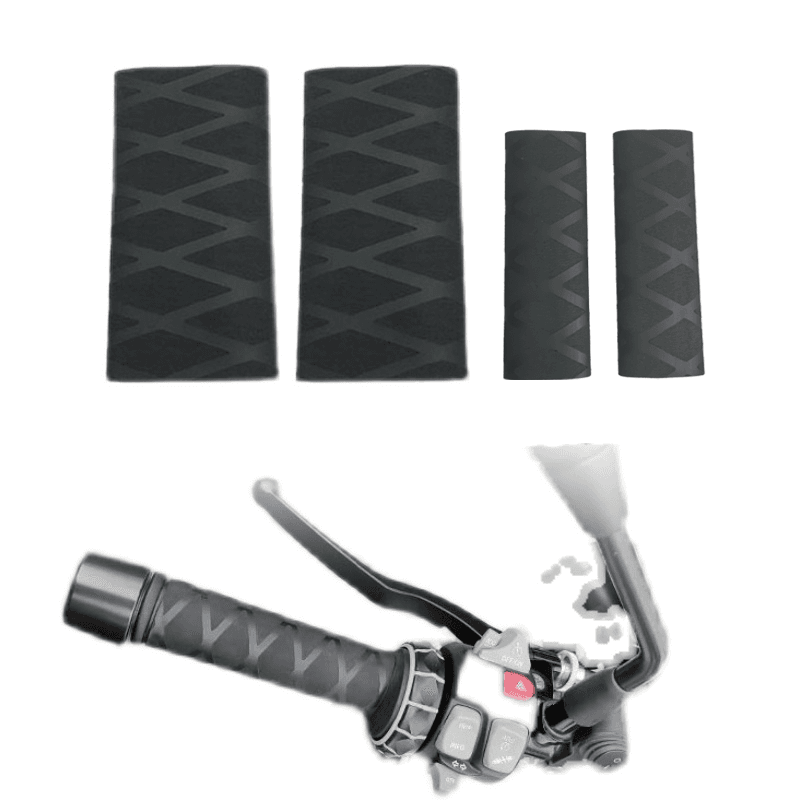 Punhos De Borracha Antiderrapantes Universais Termorretráteis Para Motocicletas-Capas De Guiador Personalizáveis