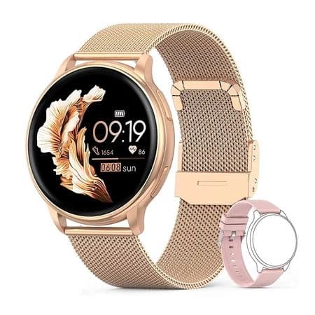  2026 Smartwatch Bluetooth chamada relógio inteligente Feminino mostrador personalizado relógio de aço Masculino