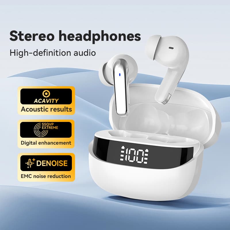 Fones de ouvido K40 Conexão Bluetooth estável Fones de ouvido sem quedas Desempenho confiável Fones de ouvido para uso