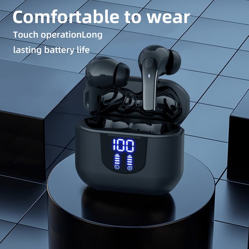  Fones de Ouvido K06, Fones de Ouvido Intra-Auriculares Bluetooth, Chamadas em Voz Clara HD, Conexão Estável, Fones de