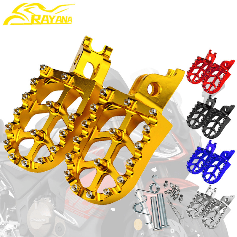  Acessórios de modificação de motocicleta feitos de material de liga de alumínio CNC adequado para CRF250/300L/M/Rally,