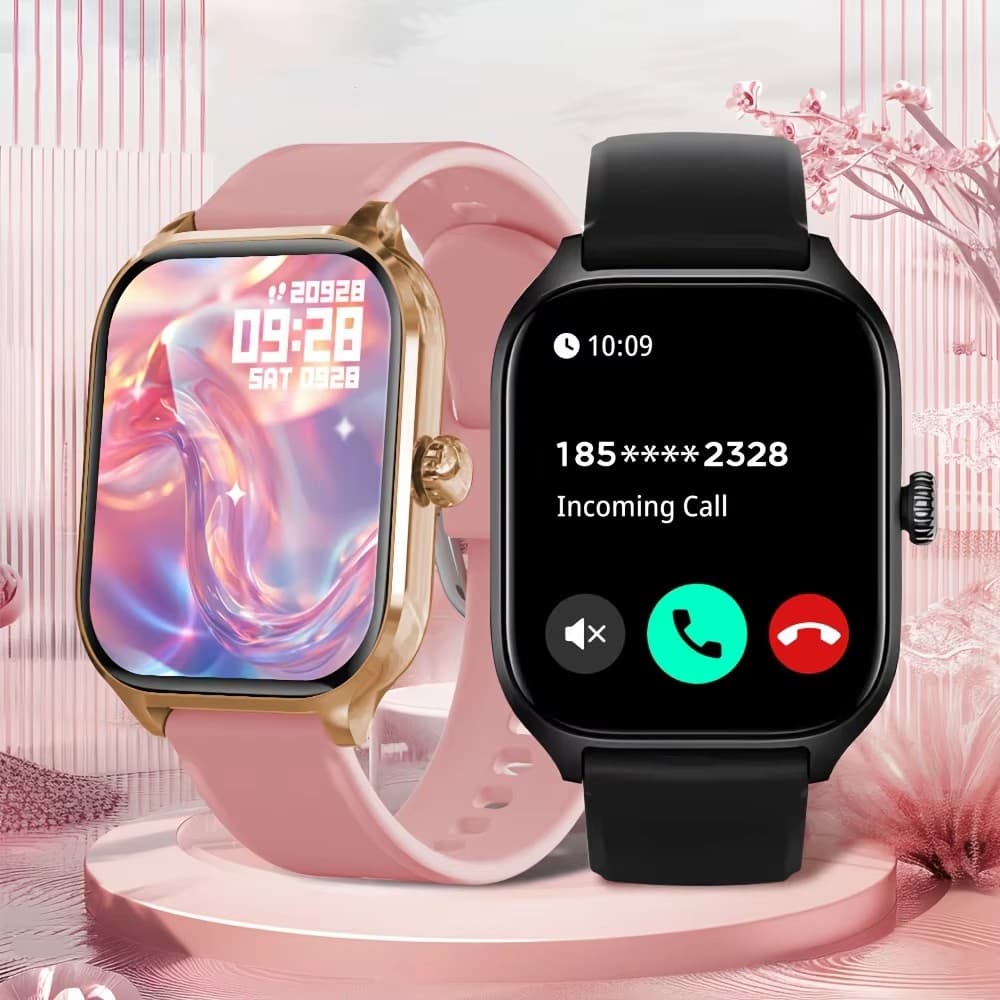 Esporte Relógio Inteligente De Fitness À Prova Dwaterproof Água Smartwatch Chamada Sem Fio Relógios Para Homens Mulheres