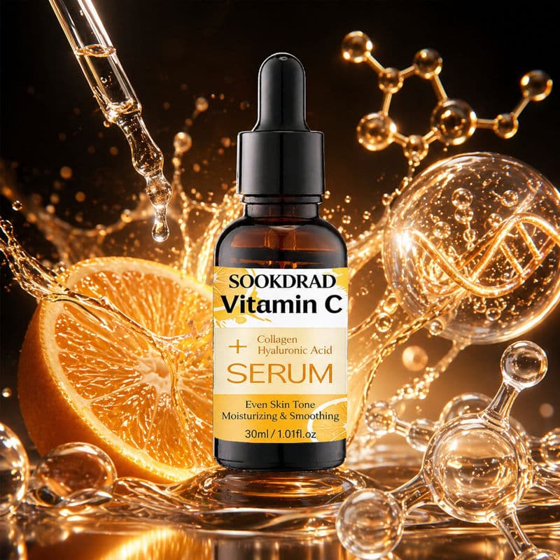 Soro de Vitamina C, Fórmula Suave, Proteção da Barreira, Pele Normal, Cuidados com a Pele no Fim de Semana, Presente de