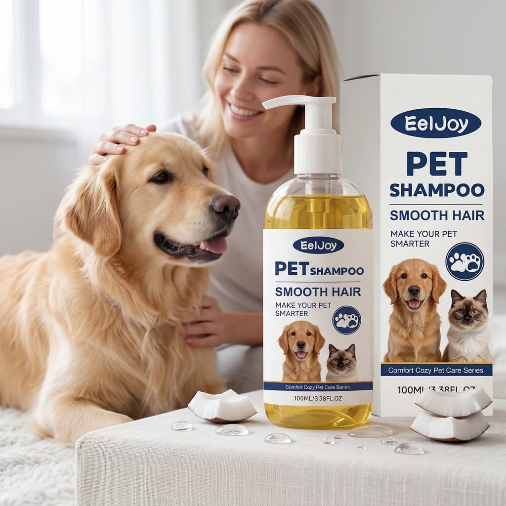 Shampoo Profissional Premium Para Animais De Estimação , Óleo De Coco , 100ml , Limpeza Suave , Decil Glicosídeo , Casac