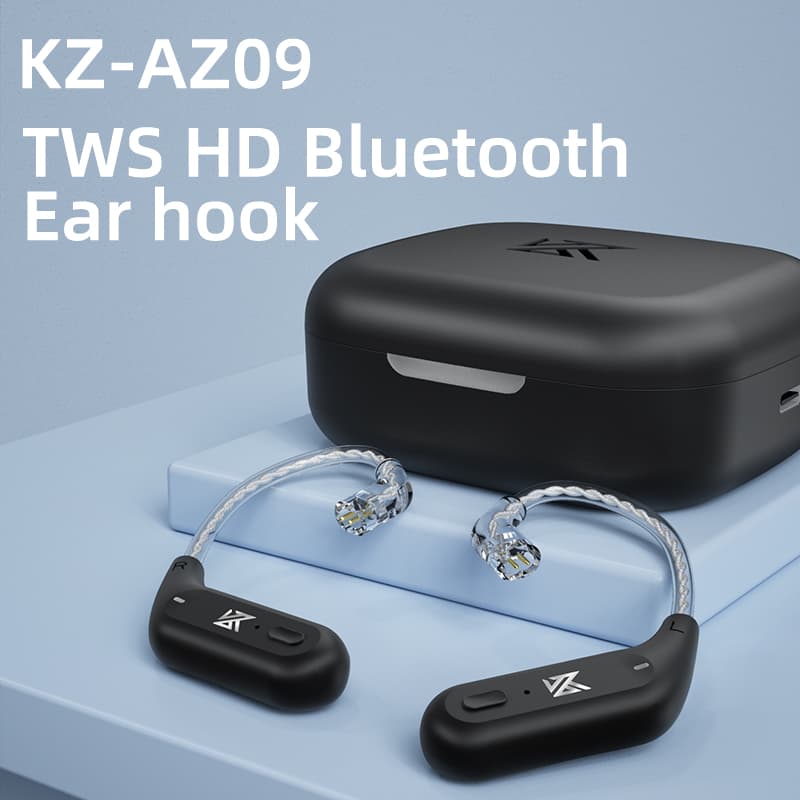 Fones de ouvido KZ AZ09 Bluetooth 5.4, módulo de fones de ouvido sem fio compatível com fones ND, fones de ouvido CCA GK