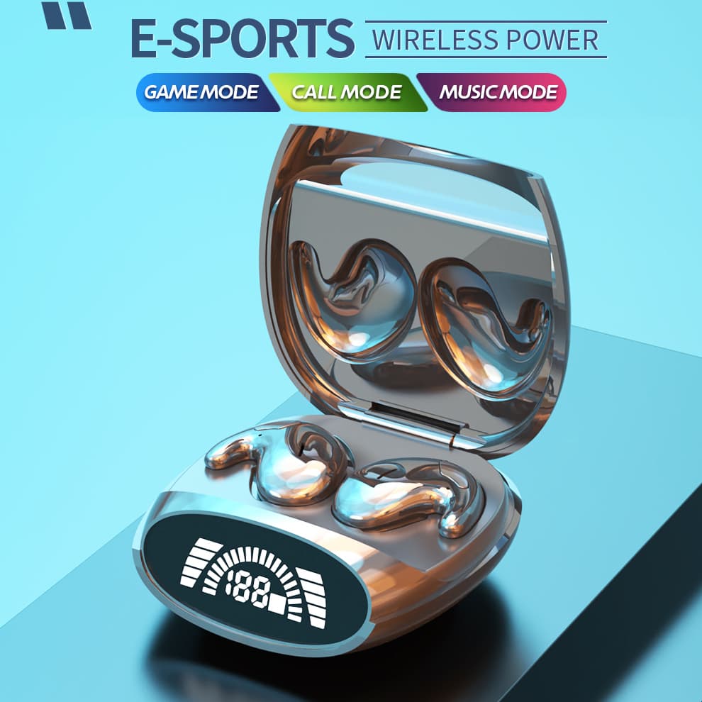 KEBIDUMEI Fones de Ouvido de Dormir TWS Bluetooth Sem Fio Fones de Ouvido Redução de Ruído Fones de Ouvido HiFi Estéreo