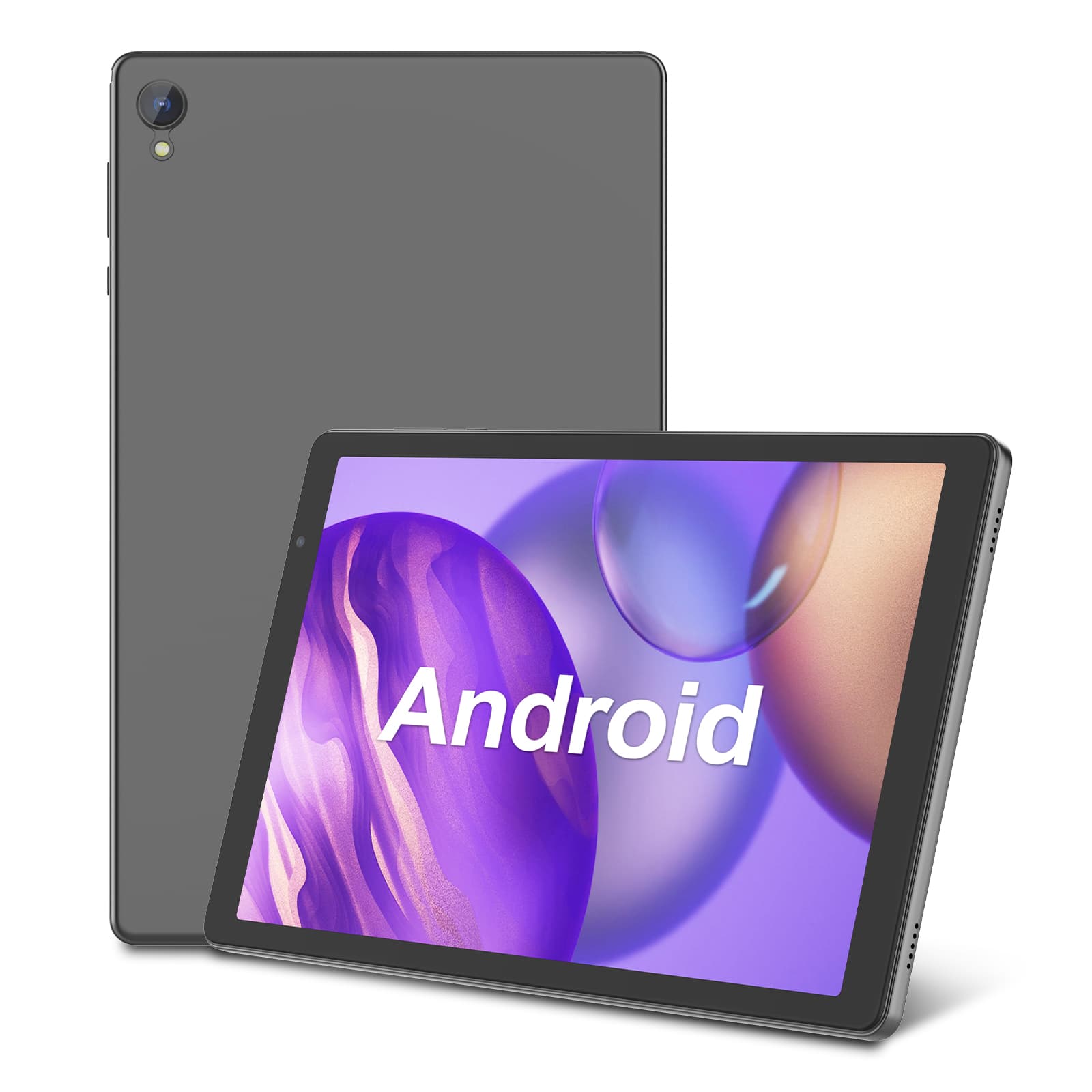 FITIFUN Tablet Android 14 tela de 10,0 polegadas (2GB RAM/32GB de armazenamento); suporta Wi-Fi 6 5G; capa resistente a