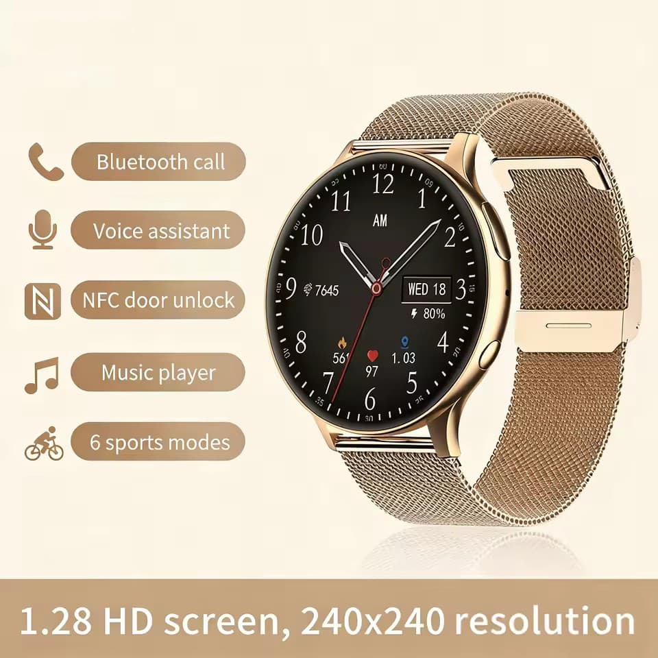 Novo Smartwatch 2026 Chamada sem fio Smartwatch Chamadas Bluetooth Relógio masculino feminino Mostrador personalizado
