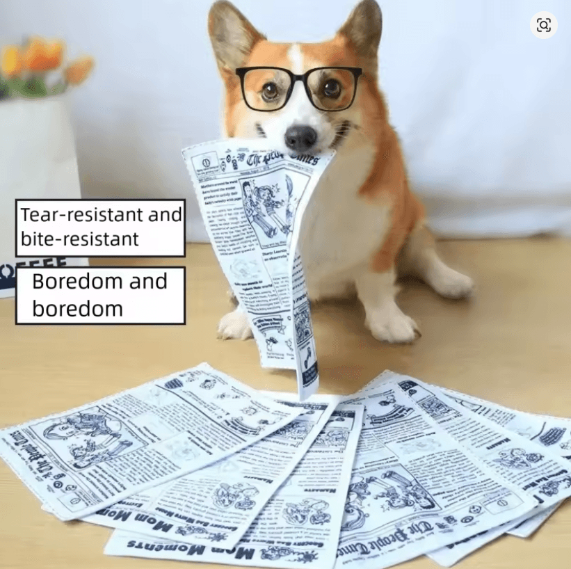 Brinquedo para cachorro com som de apito para dentição transfronteiriça, entretenimento próprio e alívio do tédio,