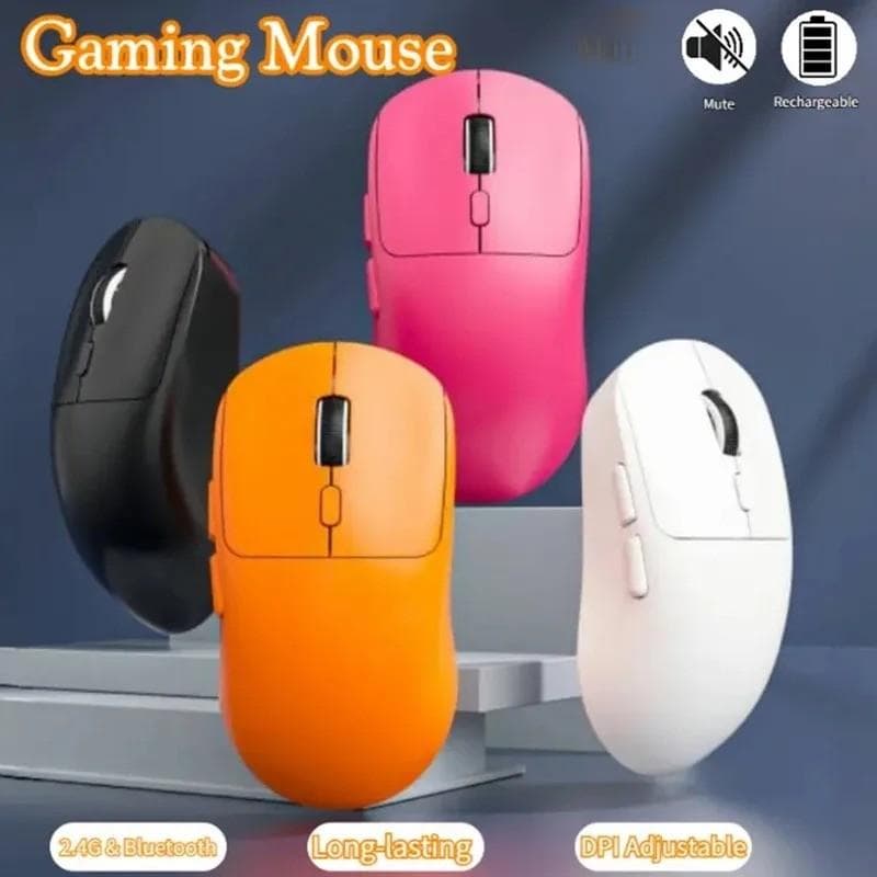 M348 Itly 2 Modo Gaming Mouse Com Fio Bt Sem Para Pc Laptop Office Gamer