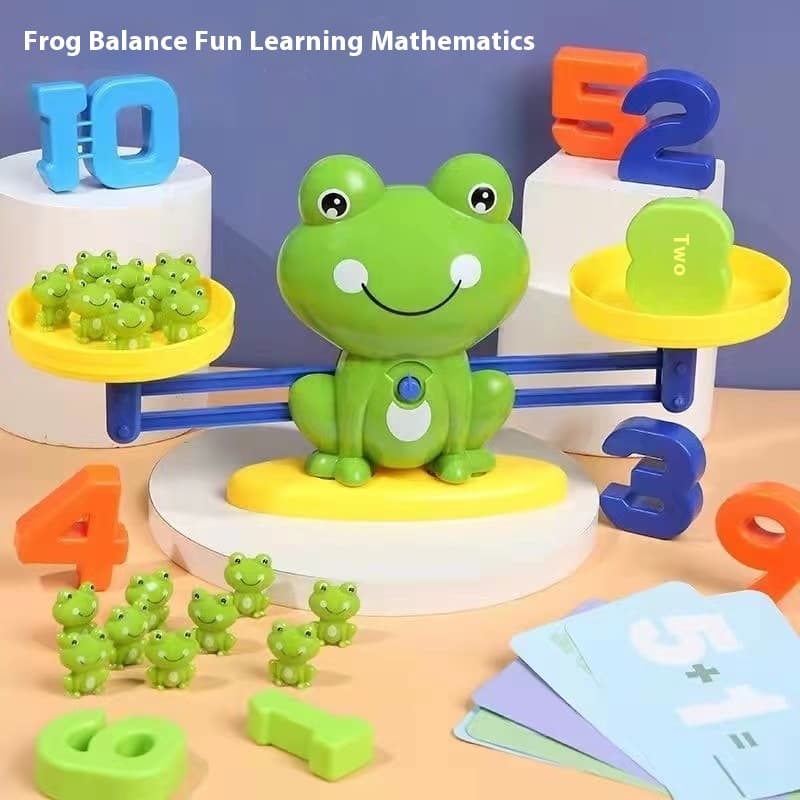  Brinquedo Digital de Equilíbrio de Sapos para Crianças, Brinquedo Educacional para Educação Infantil, Jardim de