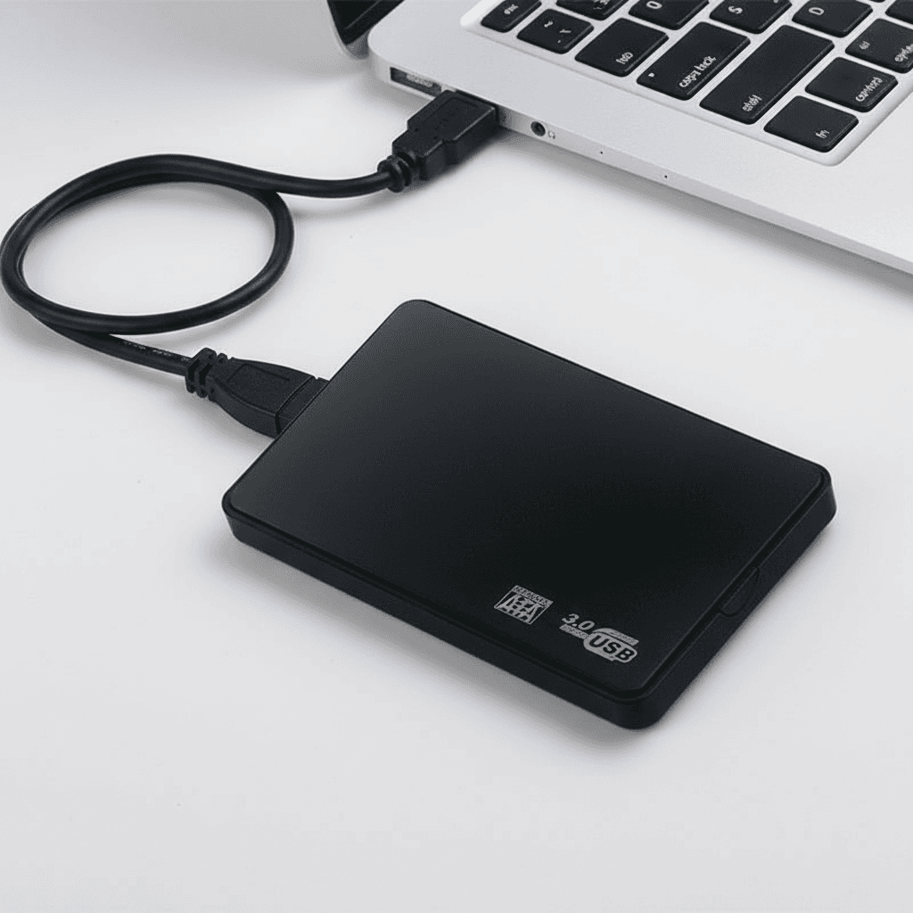  Gabinete de disco rígido externo 2,5 USB 3.0 para SATA 5Gbps caixa para HDD SSD para PC, laptop, armazenamento.