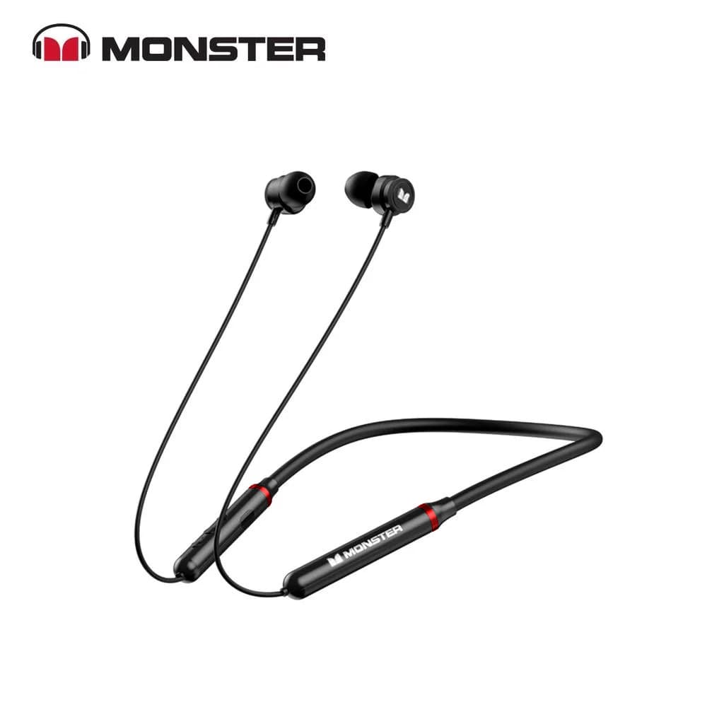 Fone de Ouvido Monster Airmars SG03 – Fones de Ouvido Esportivos para Corrida ao Ar Livre, Bluetooth sem Fio, Fones com