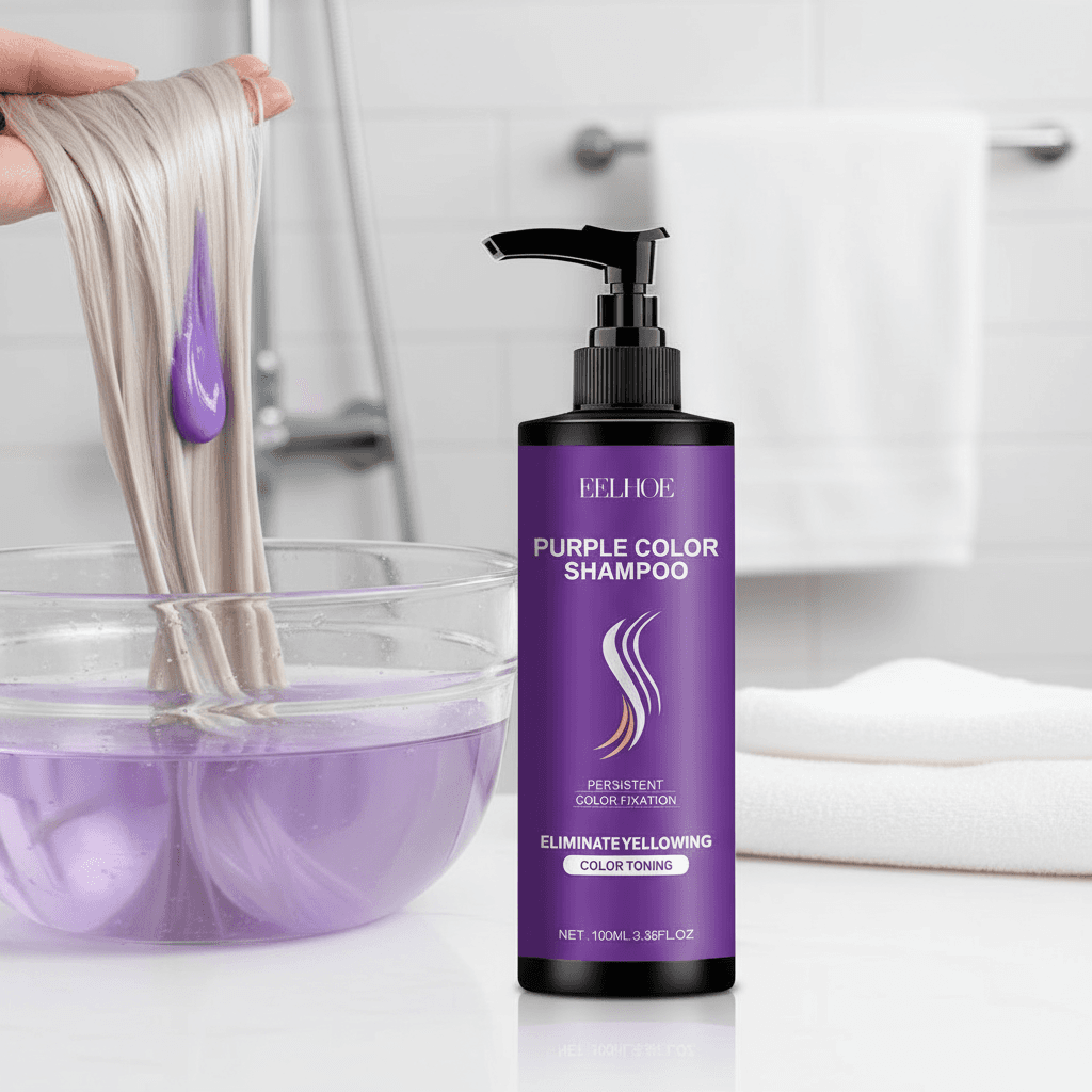  Shampoo Roxo Nutritivo e Hidratante 100ml Cuidado Suave