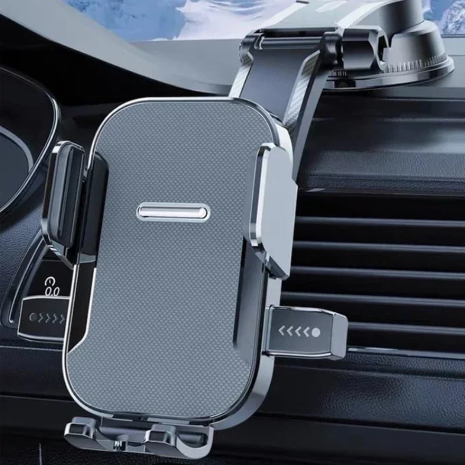 360 ° Suporte Giratório Para Telefone Carro , Montagem Em Painel Com Braço De Extensão , Ajuste Universal