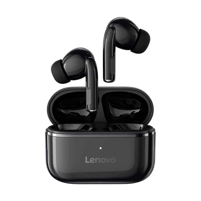 Fones de Ouvido Lenovo EA230 Sem Fio, Fones Bluetooth 5.4 TWS, Fones de Ouvido Estéreo Pequenos, Bateria de Longa