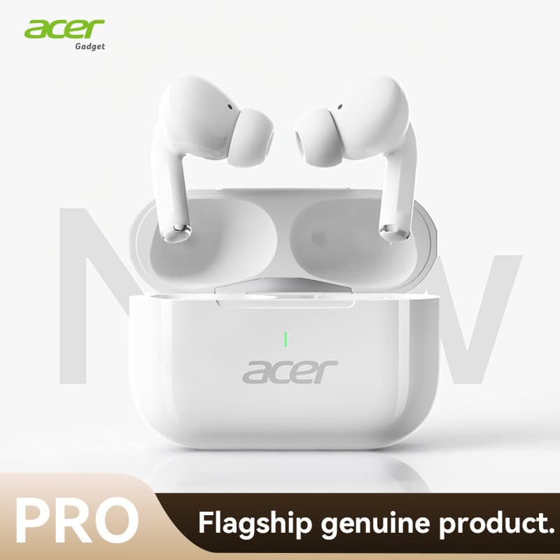 Fones de ouvido Acer OHR803, sem fio, bluetooth, com microfone, fone de ouvido, fone intra-auricular, 13 mm,
